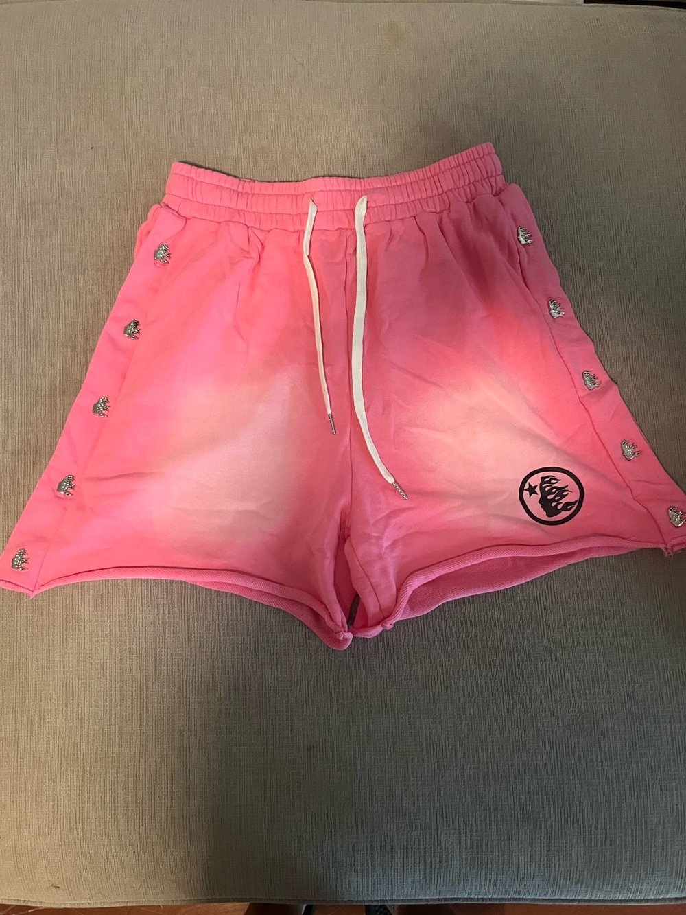 Hellstar Snap Shorts 'Pink'